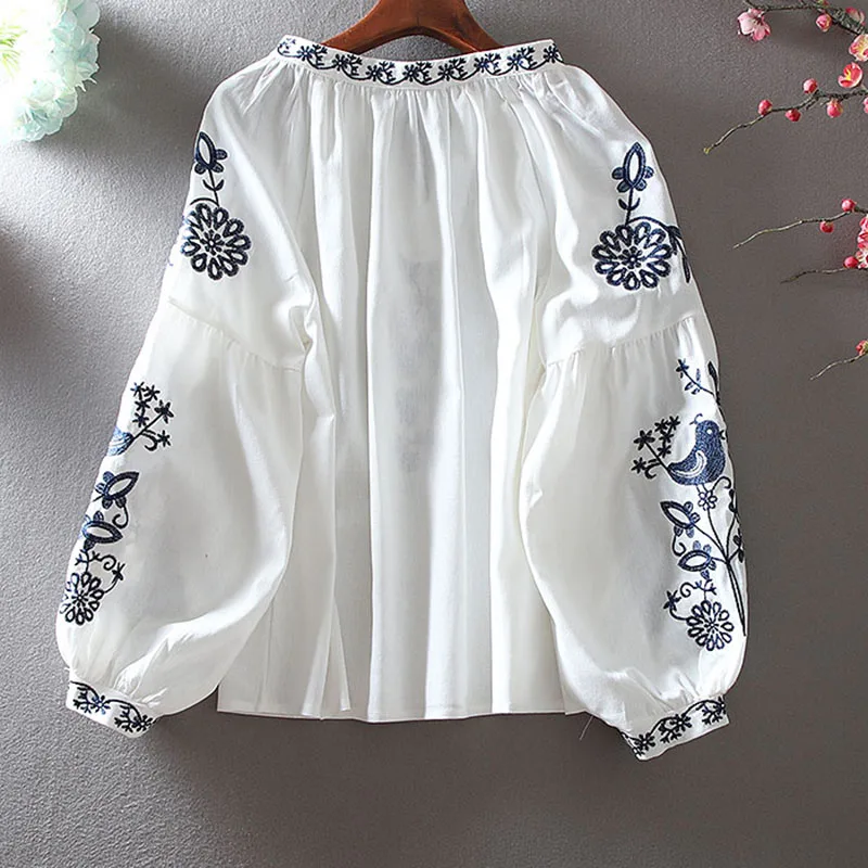 2026 Women's Retro Blouse Nati - Tassel Fringe Trim incelemesi ve fiyatı
