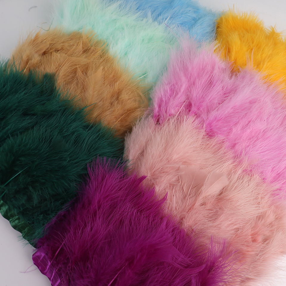 10 Meters Natural Turkey Marab - Feather Trim Marabou incelemesi ve fiyatı