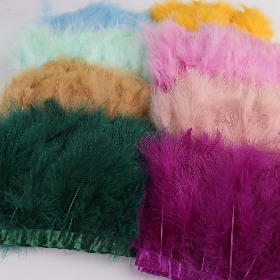 10 Meters Natural Turkey Marab - Feather Trim Marabou incelemesi ve fiyatı