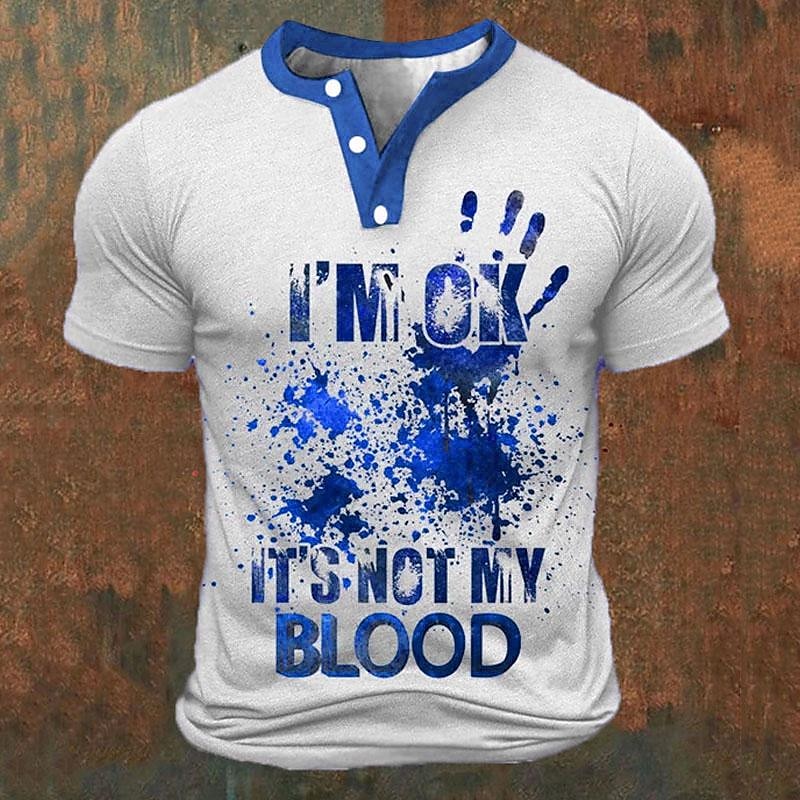 Funny 3D Letter Print Men's He - Embellish Knit incelemesi ve fiyatı