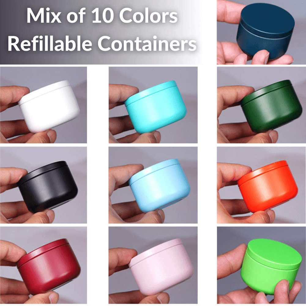 Tea Can with Airtight Lids Tin - Craft Embellishment Storage incelemesi ve fiyatı