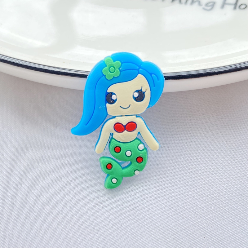 10pcs New Cute Cartoon Mermaid - Embellishment Glue Craft incelemesi ve fiyatı