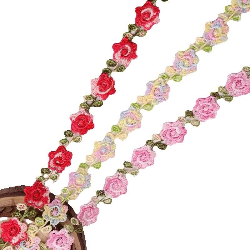 1/3/5Y Colorful Plum Bossom Fl - Lace Ribbon Trim incelemesi ve fiyatı