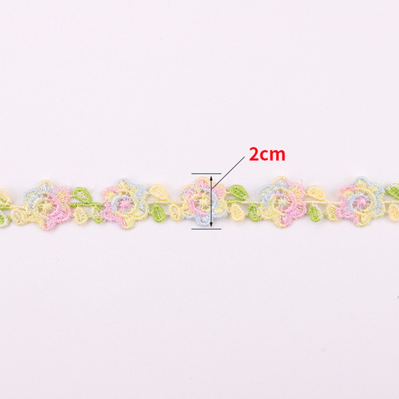 1/3/5Y Colorful Plum Bossom Fl - Lace Ribbon Trim incelemesi ve fiyatı