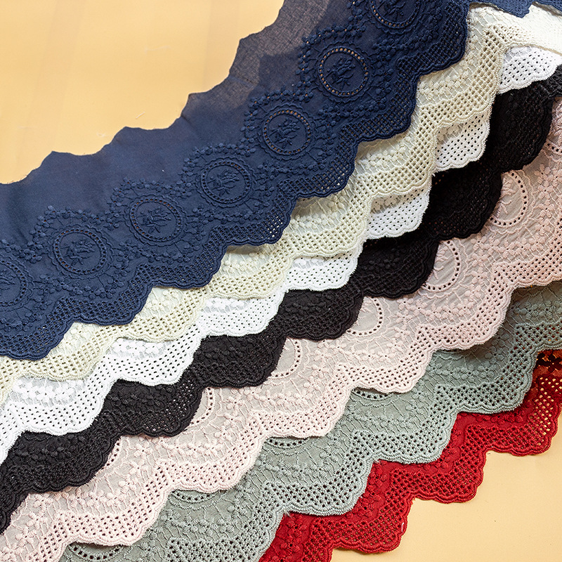 2Yards Colorful  Cotton Embroi - Lace Ribbon Trim incelemesi ve fiyatı