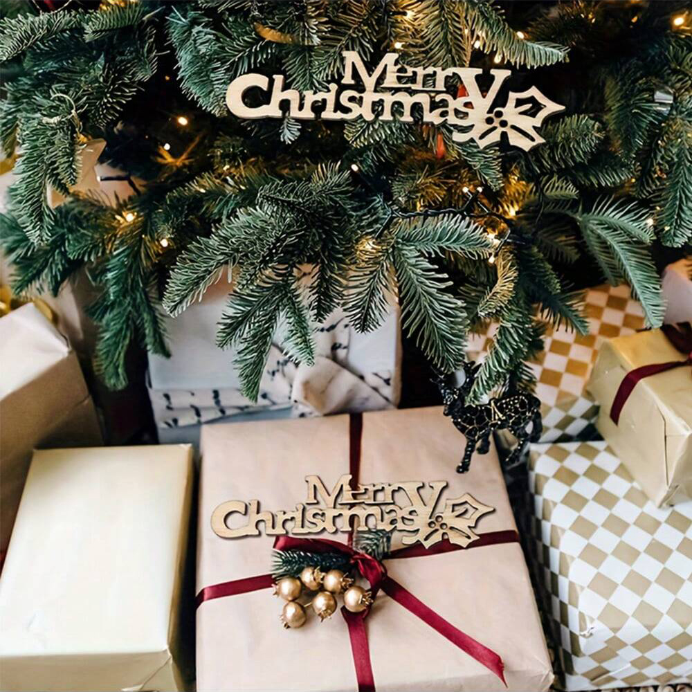 10/20/100Pcs Merry Christmas W - Embellishments For Scrapbooking incelemesi ve fiyatı