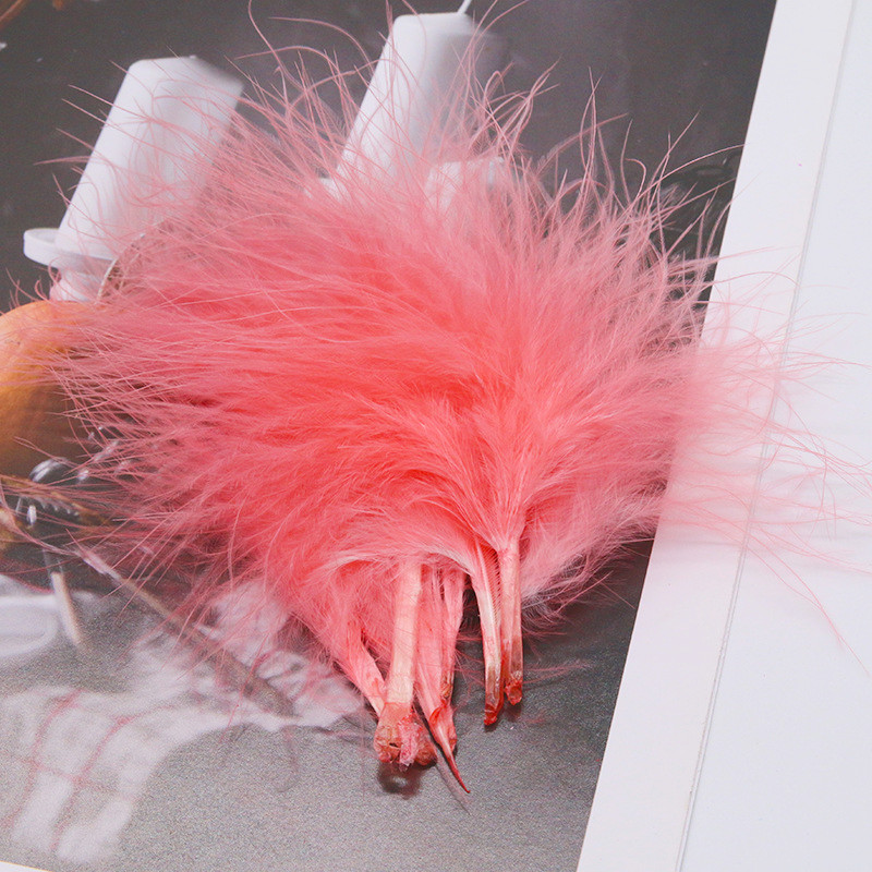 8-12cm Colored Plumas Natural  - Feather Trim Marabou incelemesi ve fiyatı