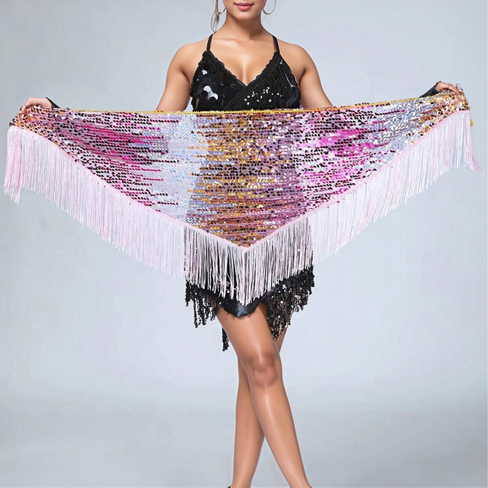 Women's Sequins Belly Dance Hi - Tassel Fringe Trim incelemesi ve fiyatı