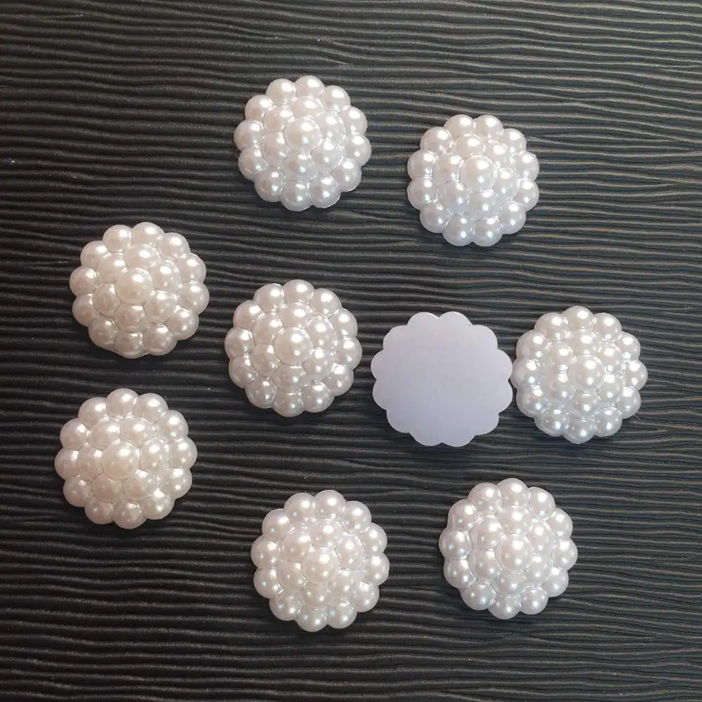 80pcs/lot  Flatback Pearl Chri - Embellishment Glue Craft incelemesi ve fiyatı