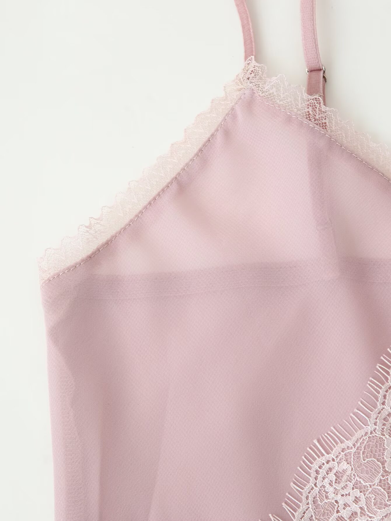 Tidalyf 2025 Women Pink Cami T - Elastic Lace Trim incelemesi ve fiyatı