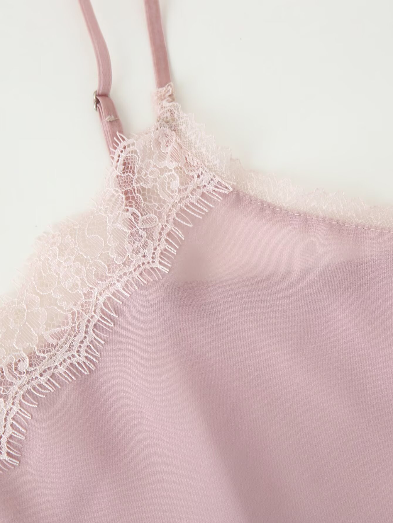 Tidalyf 2025 Women Pink Cami T - Elastic Lace Trim incelemesi ve fiyatı