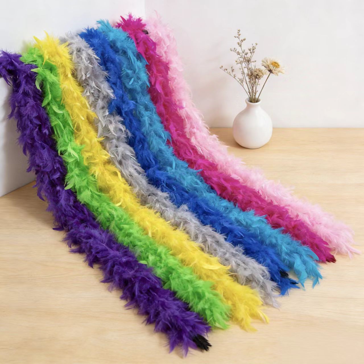 2M Turkey Marabou Feathers Boa - Feather Trim Marabou incelemesi ve fiyatı