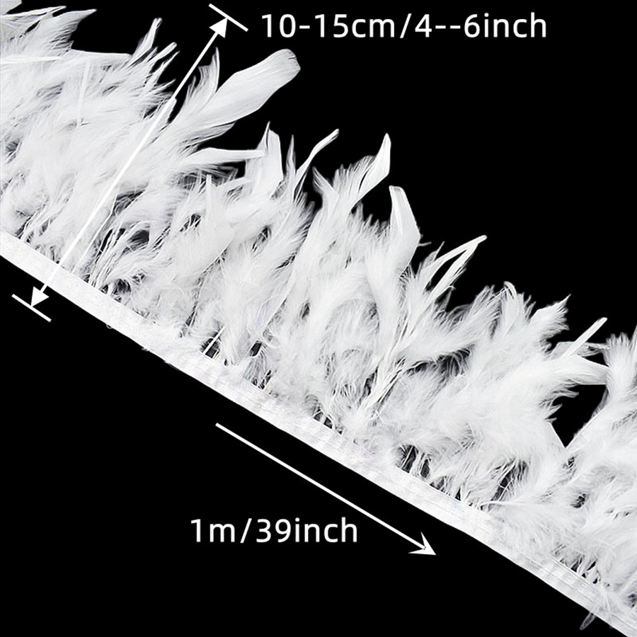100CM Multi-Color Feather Trim - Feather Trim Marabou incelemesi ve fiyatı