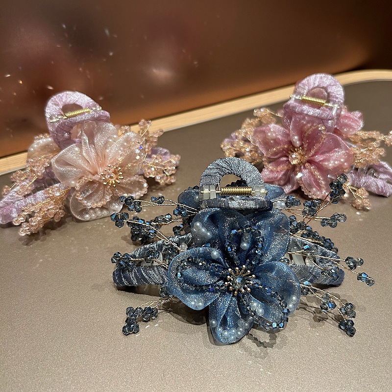 Elegant Korean Hair Accessorie - Crystal Mesh Fabric incelemesi ve fiyatı