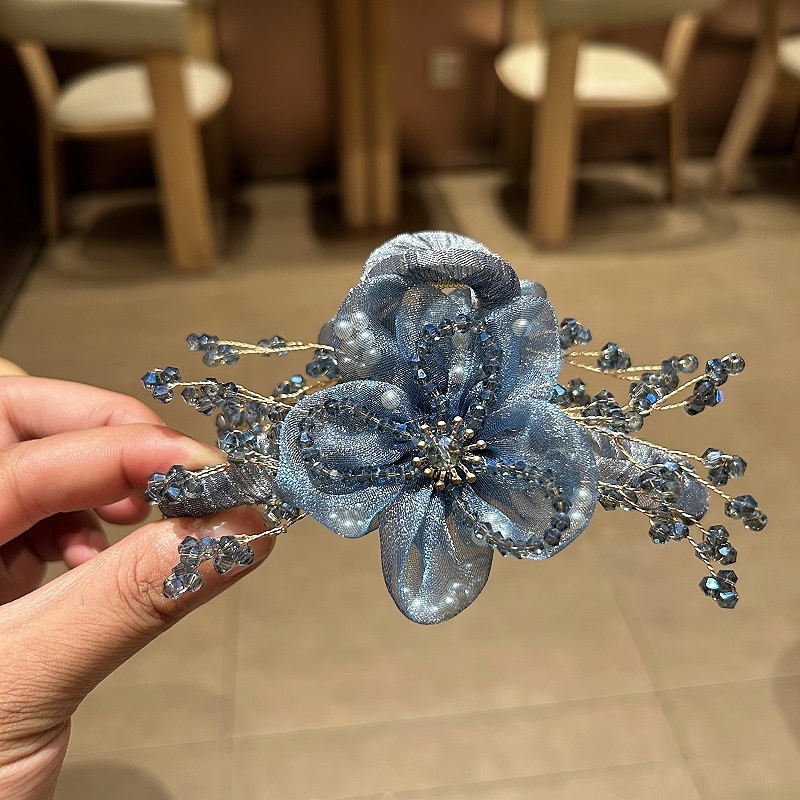 Elegant Korean Hair Accessorie - Crystal Mesh Fabric incelemesi ve fiyatı