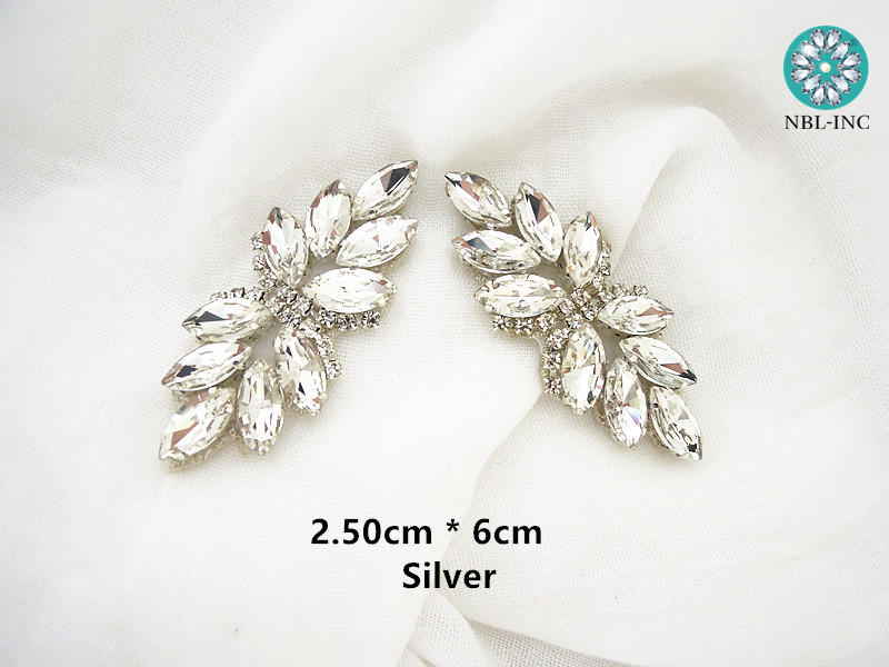 (1PC) Silver gold rhinestone b - Sew On Rhinestone incelemesi ve fiyatı