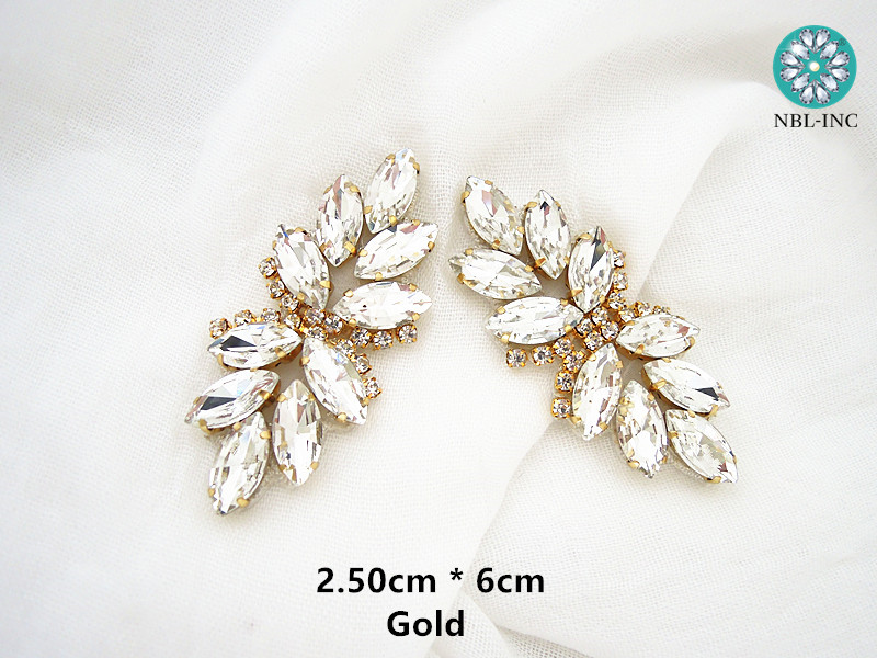 (1PC) Silver gold rhinestone b - Sew On Rhinestone incelemesi ve fiyatı