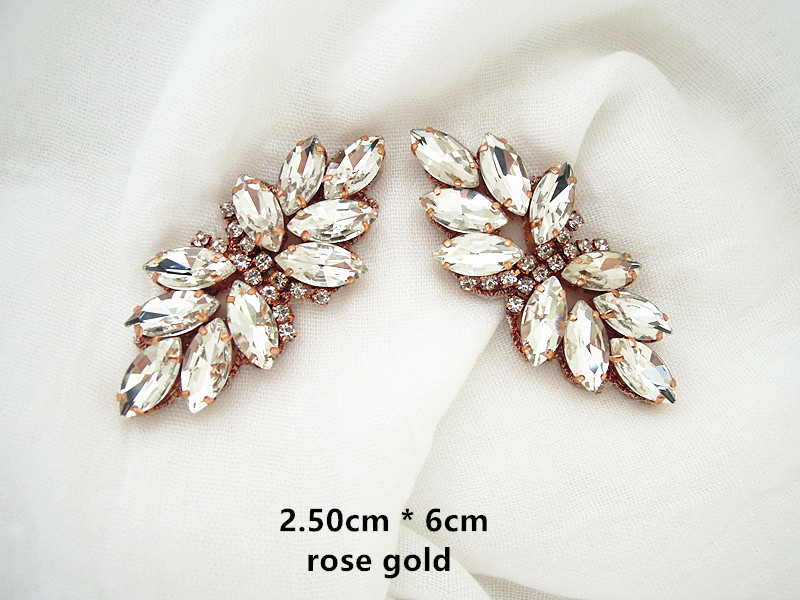 (1PC) Silver gold rhinestone b - Sew On Rhinestone incelemesi ve fiyatı