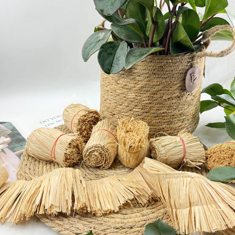 NEW 1M Jute Fringe Trim Raffia - Tassel Fringe Trim incelemesi ve fiyatı