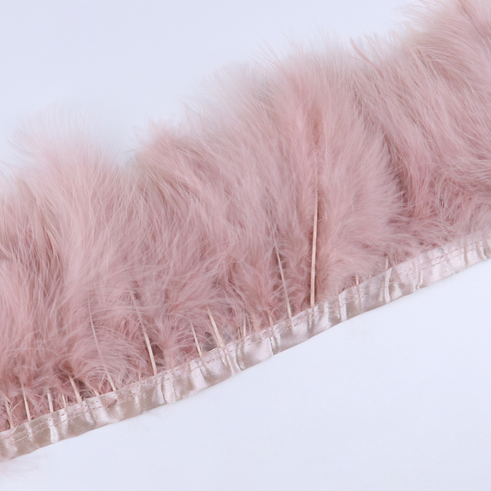 2M Fluffy Soft Natural Turkey  - Feather Trim Marabou incelemesi ve fiyatı