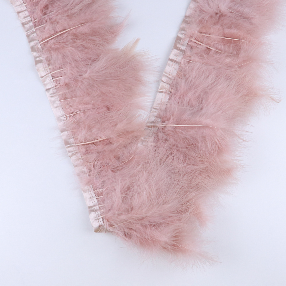 2M Fluffy Soft Natural Turkey  - Feather Trim Marabou incelemesi ve fiyatı