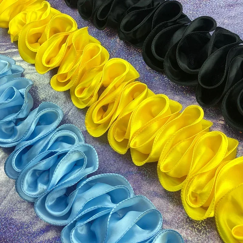5Yards Pleated Ruffled Trim Sh - Lace Ribbon Trim incelemesi ve fiyatı